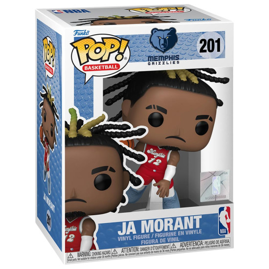 Funko Pop! Vinyl Ja Morant (NBA Memphis Grizzlies) - City Edition 24-25